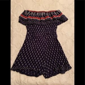 Mudd Navy Romper